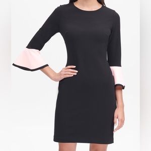 Tommy Hilfiger Black & Ballerina Pink Dress | Size 8